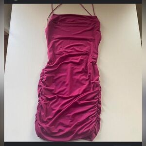 Tiger Mist Pink Mini Dress